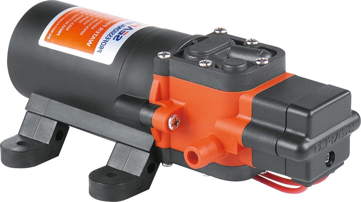 Waterpomp - Drukvatpomp - Zoetwater Voorziening - Automatische Aan/Uit - 43 LPM - Zwart