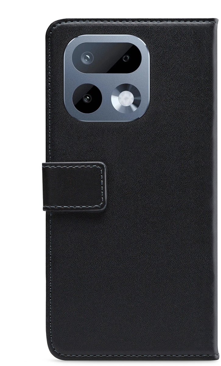 Mobilize Classic Gelly Wallet Book Case - Geschikt voor realme 16 Pro+ 5G - Black