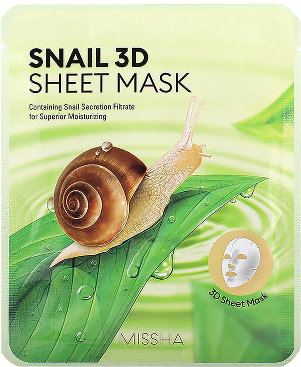 Snail 3D Sheet Mask