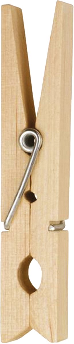MSV Houten Wasknijpers – Set Knijpers van Hout voor Alle Soorten Wasgoed – Praktisch Ontwerp – 10 cm