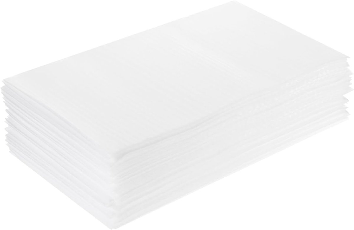 Schuimrubberen verpakkingstassen, 60 stuks 18 x 30 cm, luchtkussenfolie, kussens, schuim, verpakkingsmateriaal, verpakkinghulzen, wit, voor servies, meubels, glazen, kopjes, verhuizingen