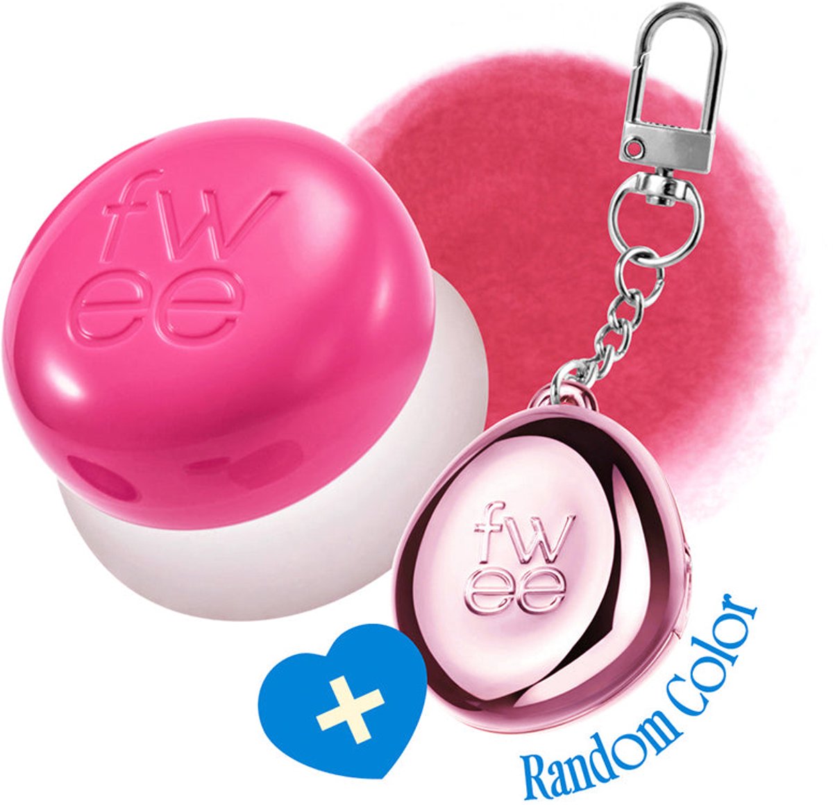 Blurry Pudding Pot Keyring Set