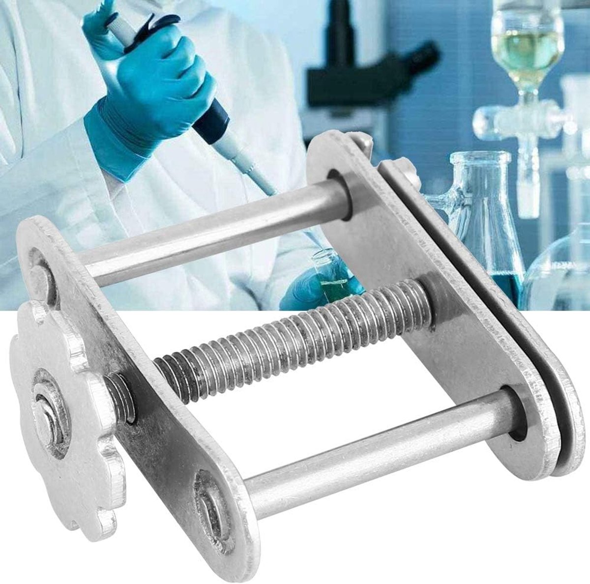 10 stuks slangklem, laboratorium rubberen buis afdichtingsklem ijzer galvaniseren