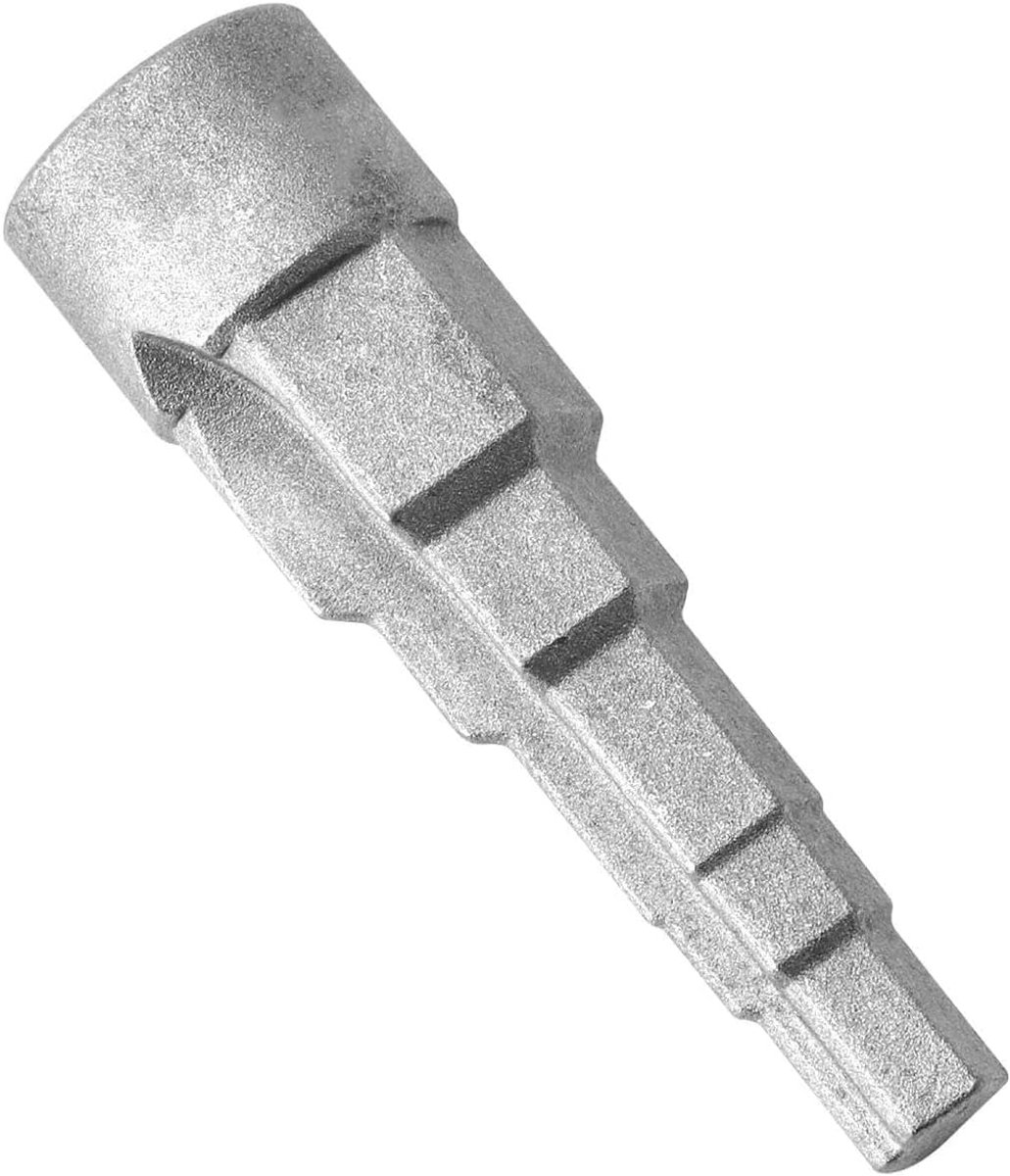 trapsleutel, sanitair met 1/2 inch binnenvierkant, kraanverlenging, radiatorventiel, ontluchtingssleutel voor radiator, verwarmingssleutel, 5-traps steeksleutel voor ratel