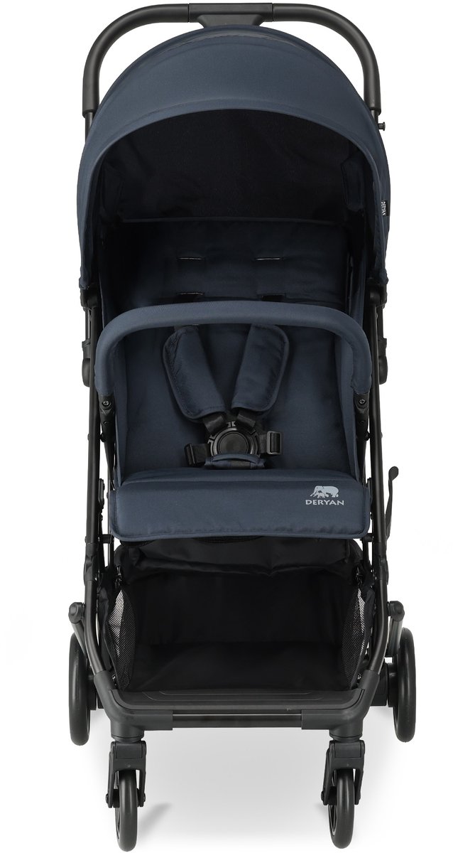 Deryan Easy Luxe Buggy - Lichtgewicht - Compact - Inklapbaar - Blauw – foto 2