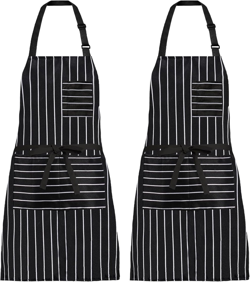 Schorten met 2 zakken kookschort koken bakken tuin voor vrouwen mannen