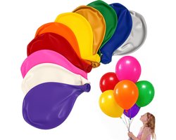 Ballonnen, RosyFate 10 stuks grote ballonnen, 91,4 cm | Verjaardagsballonnen, kleurrijke ballonnen, voor kinderfeestjes, carnaval, decoratie voor babyfeestjes