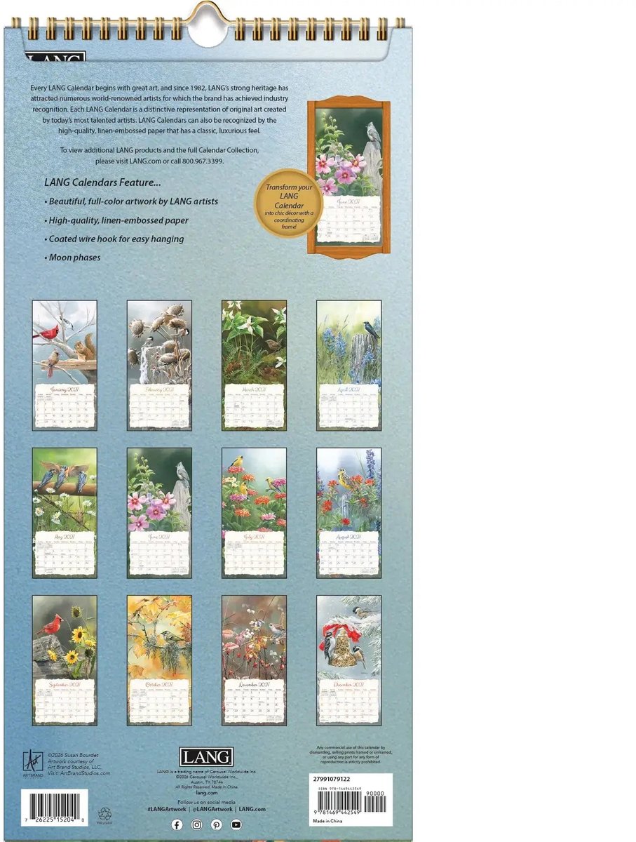 Songbirds Kalender 2027 Small