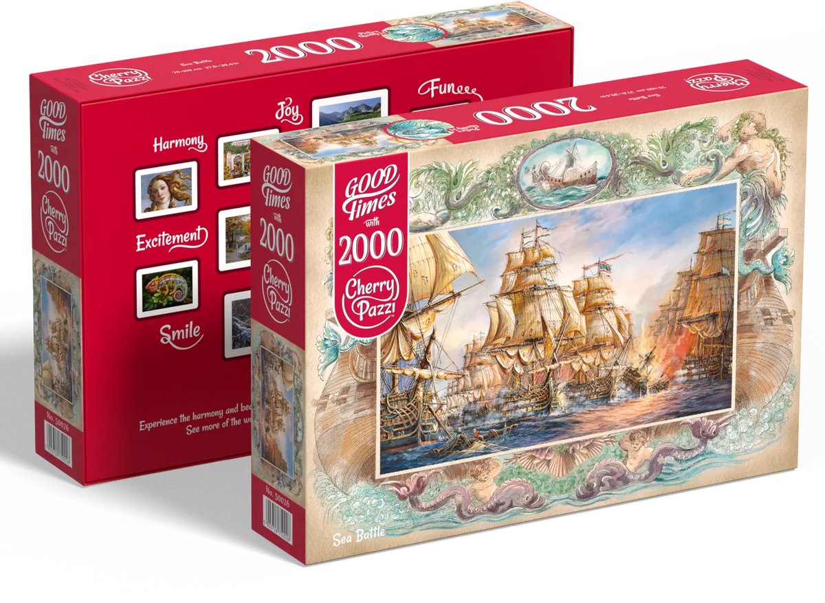 Sea Battle Puzzel 2000 Stukjes