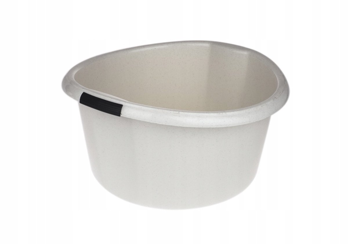 Ronde Plastic Wasbak 30L met Handvatten - Sterk & Veelzijdig