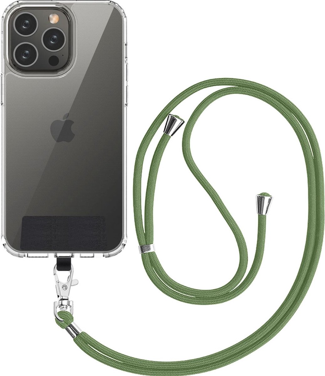 Mobigear Universeel Telefoonkoord Verstelbaar - Groen