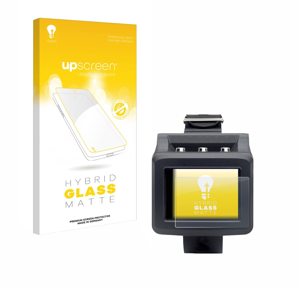 upscreen - Screenprotector voor Uwatec Galileo G2 - Folie Beschermfolie Beschermglas matte