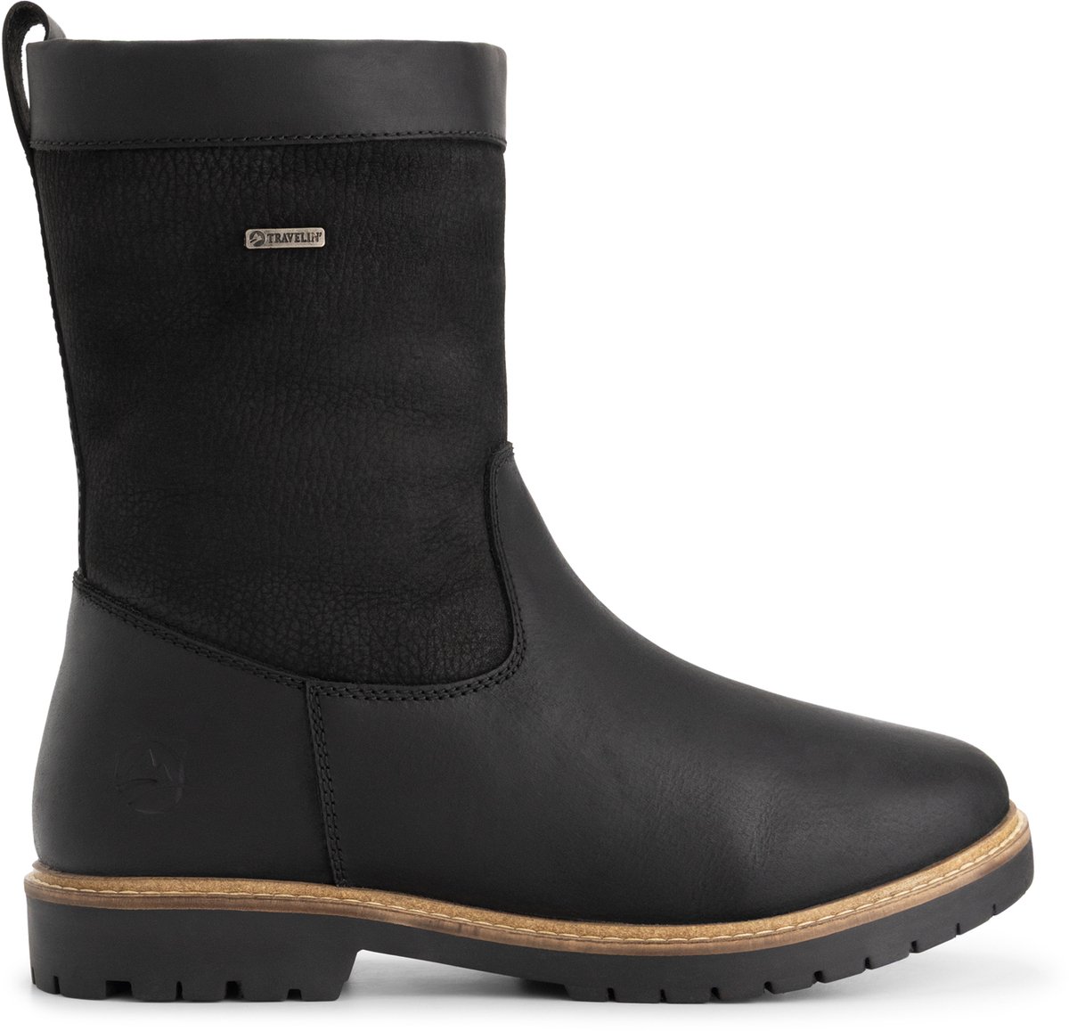 Travelin’ Stornes Dames Outdoorlaarzen Wol gevoerd Zwart