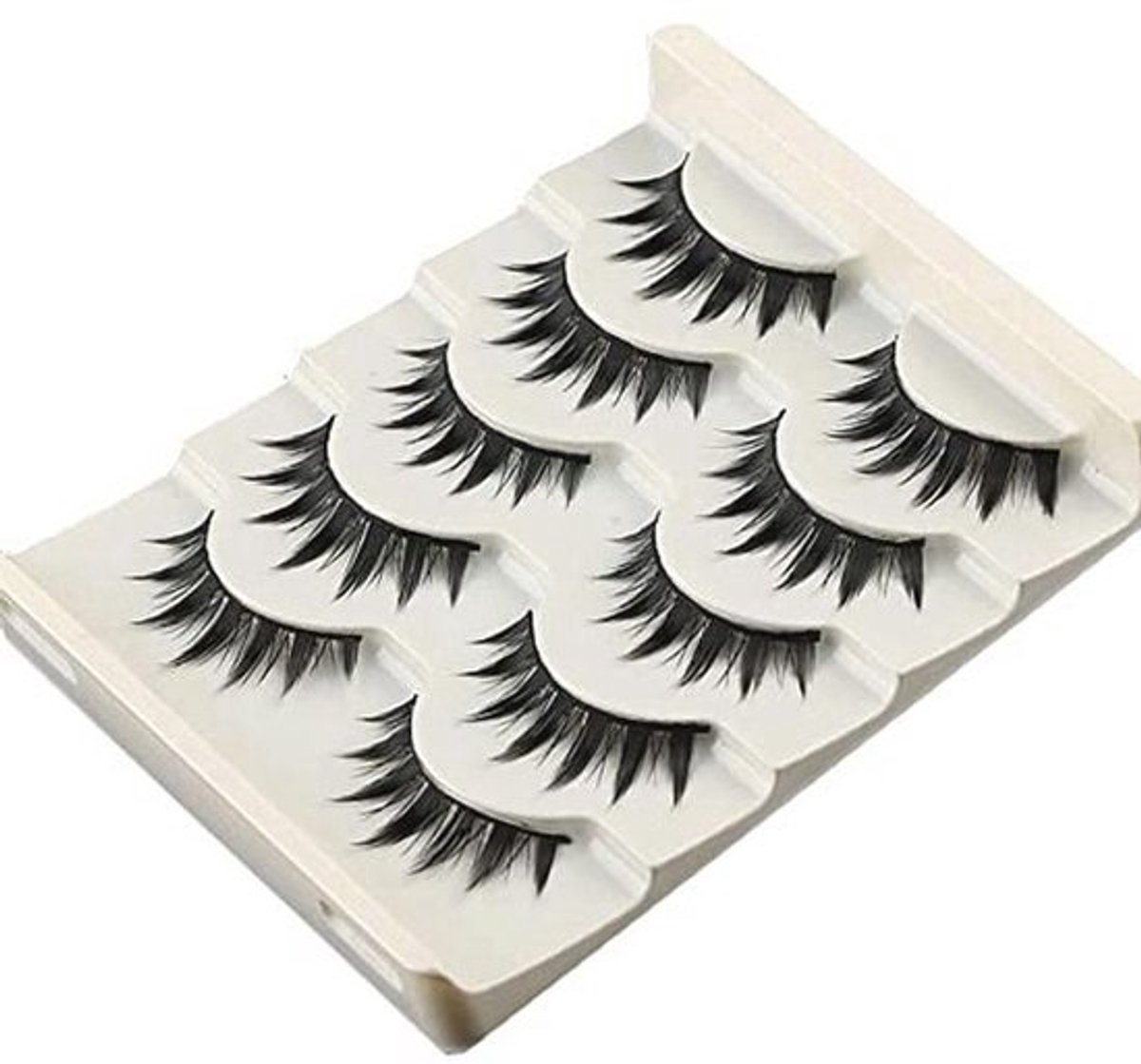 Dikke Nepwimpers Japanse Stijl - 5 Pairs Herbruikbare Cosplay Wimpers