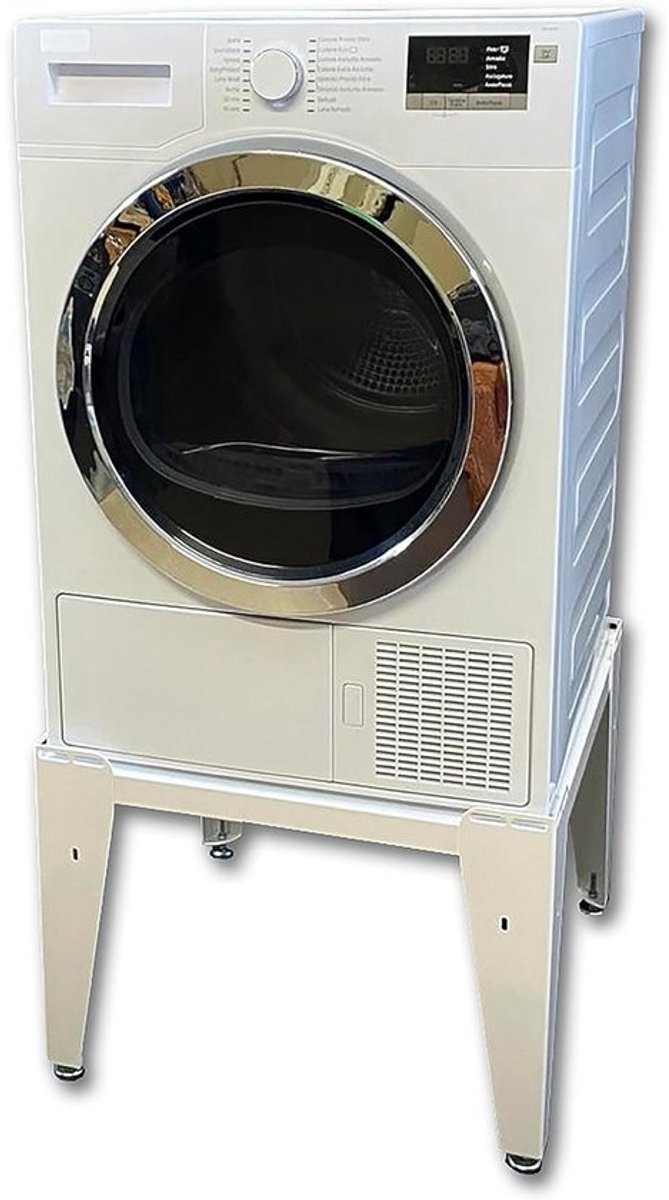 In hoogte verstelbare lift voor wasmachine en droger tot 150 kg