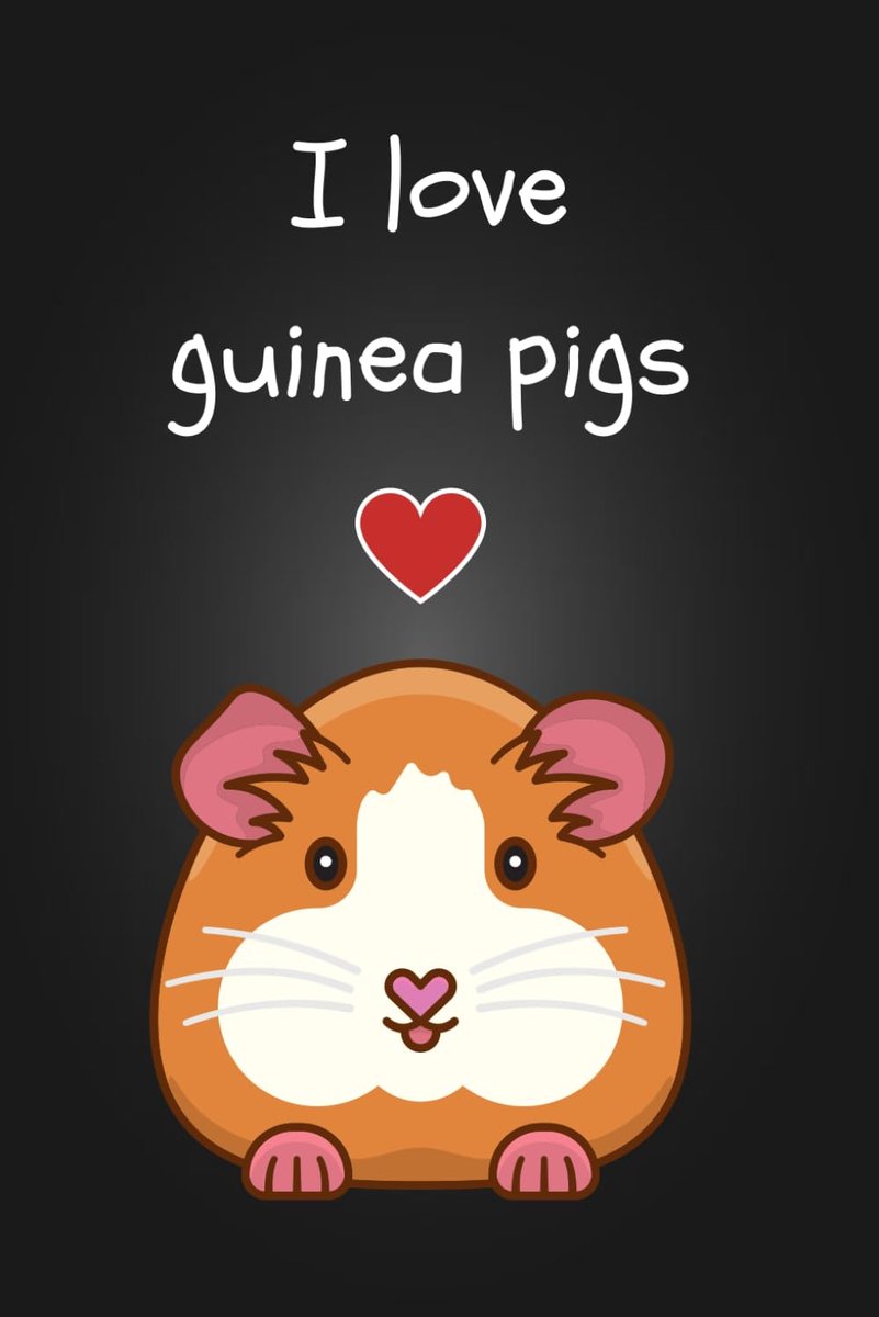 I love guinea pigs: Thick Lined Journal Notebook - Back To School Guinea pig gifts - ShopVlot
