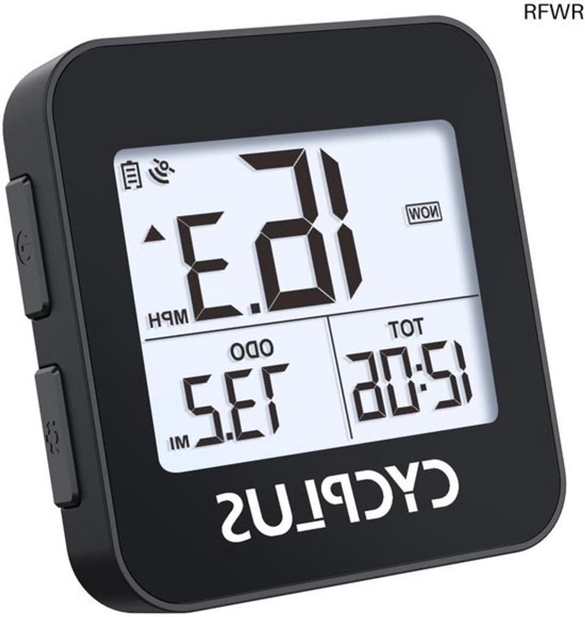 RFWR® Draadloze GPS Fietscomputer - Waterdichte Kilometerteller Met Snelheidsmeting