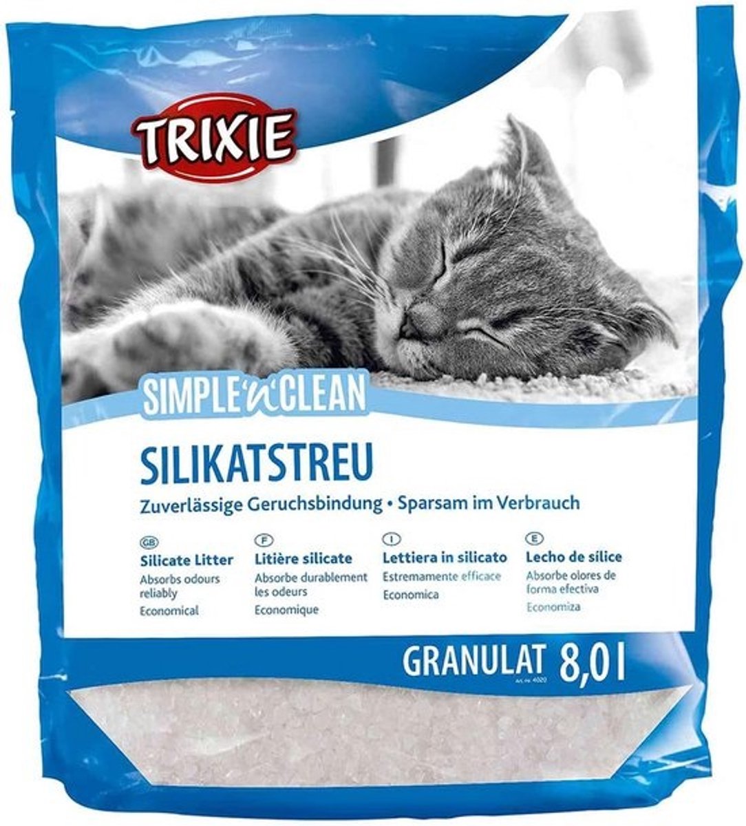 Absorberend Kattenbakkorrel Granulaat - 8 Liter voor Vermeerderde Hygiëne