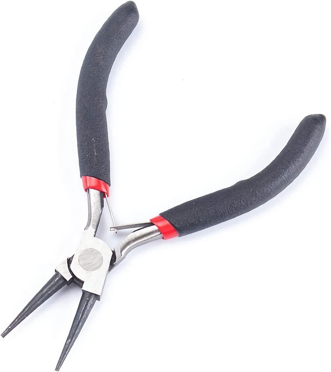 Rundtang - Ronde Tang - 120 mm - Koolstofstaal met Softgrip Handgrepen - Voor Hobby en Sieraden