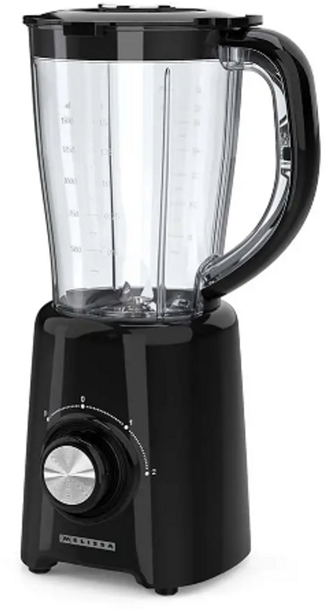 Blender - 1,5 Liter - 2 Snelheden - 4 RVS Messen - Auto Shut-Off - Zwart van Blender — afbeelding 5