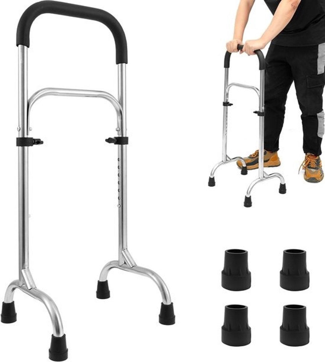 In hoogte Verstelbare Opstahulp voor Senioren en Ouderen - Stevig & Antislip tot 200 kg