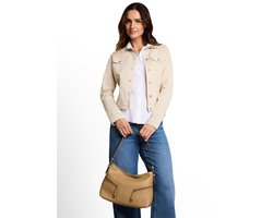 TOM TAILOR sac à épaule Apolline Hobo Bag Camel marron clair