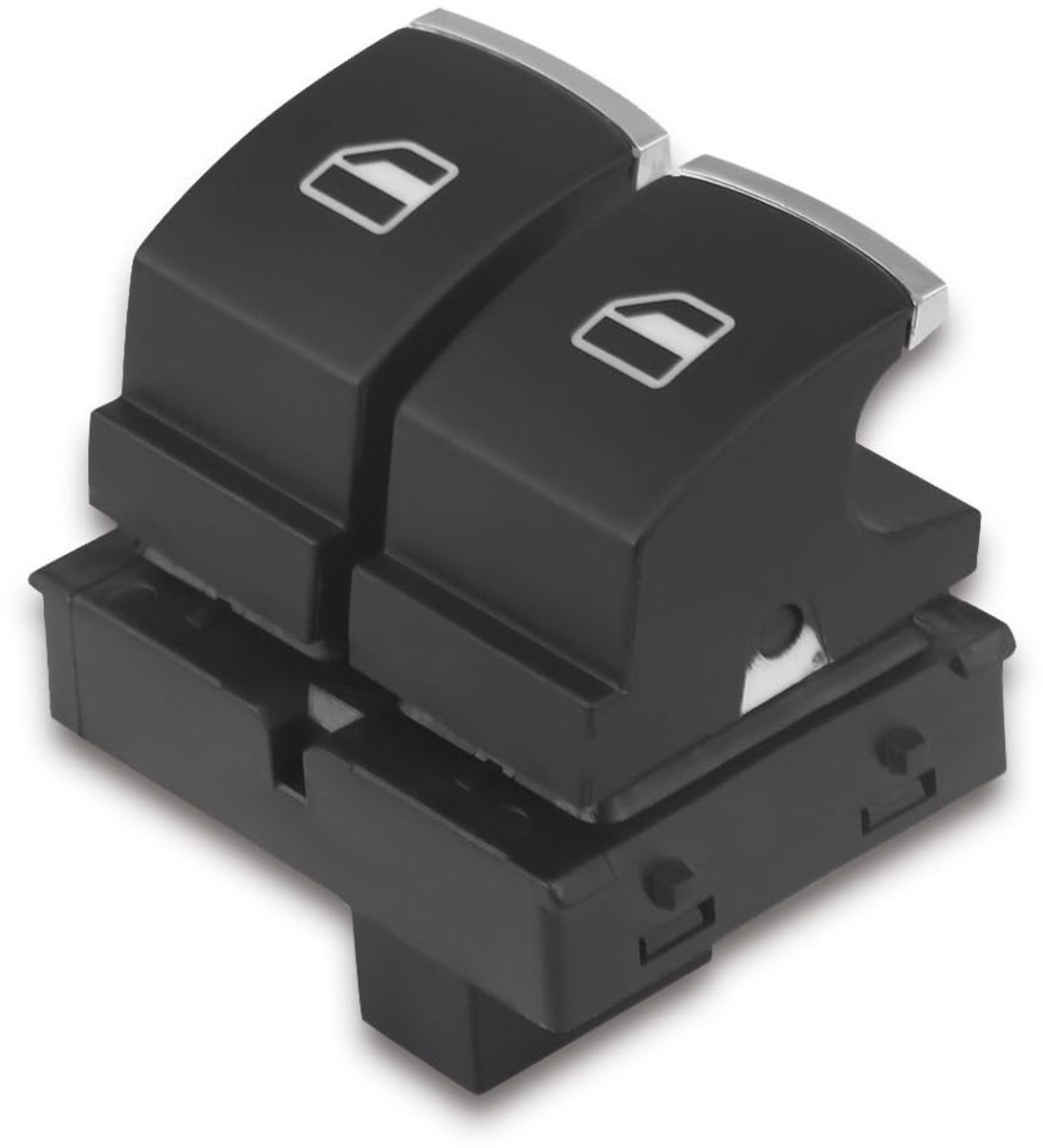 Elektrische Power Window Schakelaar, ABS Plastic Autoruit Schakelaar Vermogen Raambediening Schakelaar Driver Side - ShopVlot