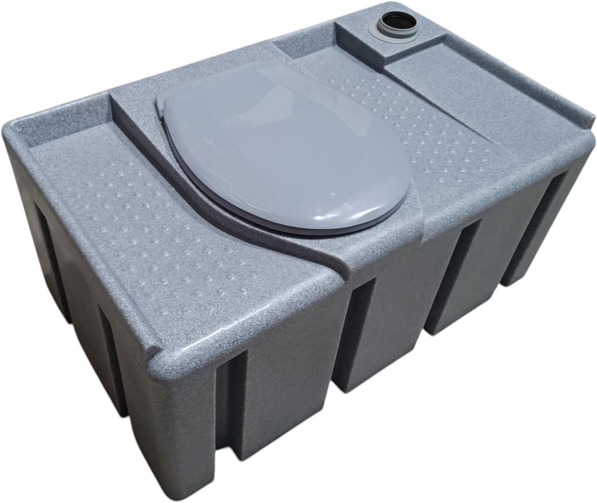 Toilettank - Chemisch toilet - Kamperen en buiten - Hoge wanddikte 5mm - 235 liter - Graniet