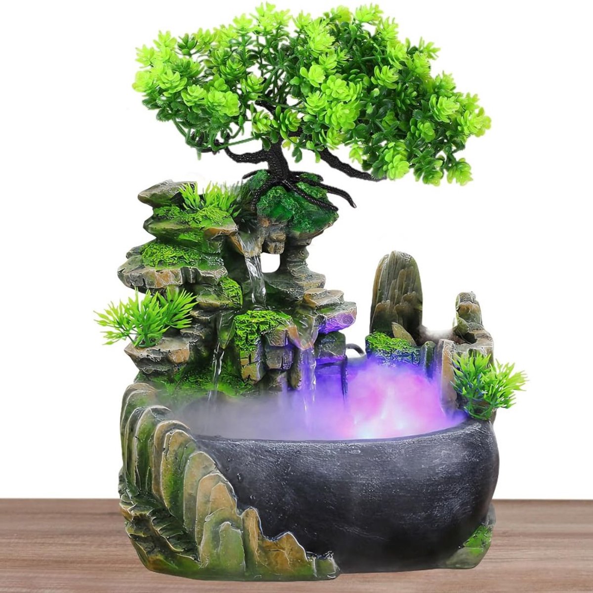 Zolvano® Kamerfontein - Binnenfontein Binnen - Waterval Ornament- 20Lx15Bx25H