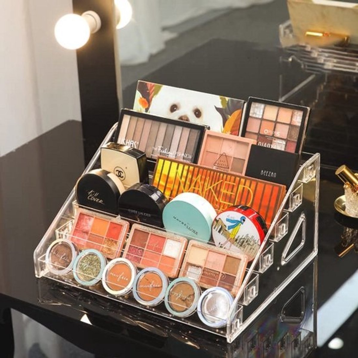 Nagellak Organizer voor 72 Flessen - Transparante 6 Lagen Display Rack
