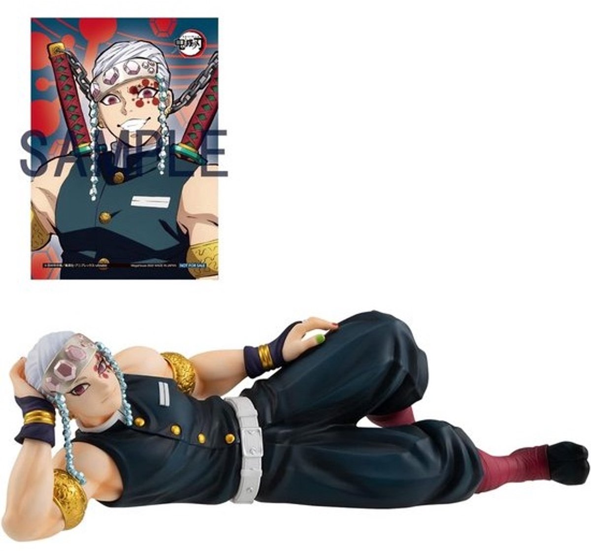 Demon Slayer Kimetsu no Yaiba Tengen Uzui Figuur PVC Palm Serie