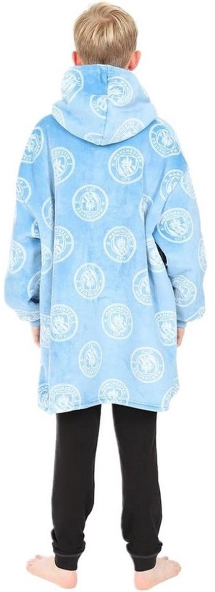 Oversized Fleece Hoodie voor Jongens - Luxe Gevoerde Hoodie voor Voetbalfans