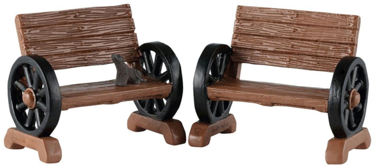 Spooky Town - Western Bench - Set van 2