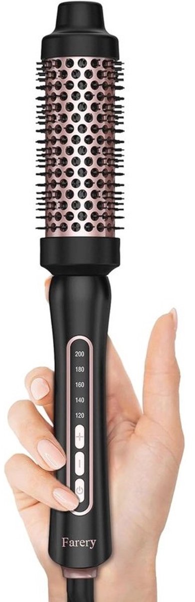 Thermal Brush 38mm met 5 Temperatuurinstellingen - Hitteborstel voor Volume en Losse Krullen