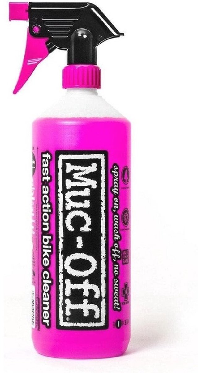 Biologisch Afbreekbare Fietsreiniging en Ontvetterspray - 1 Liter Nano-Tech Bike Cleaner
