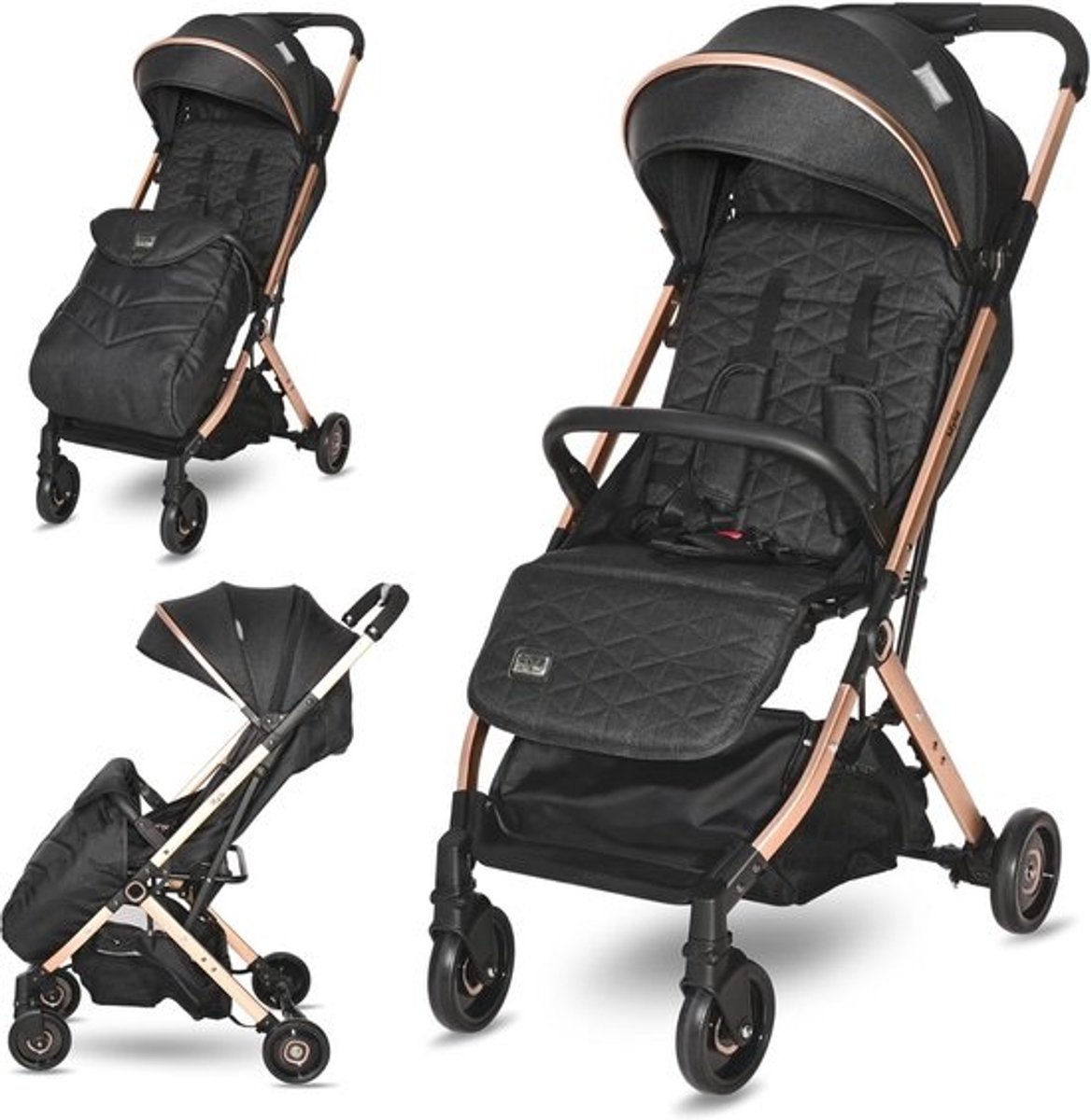Inklapbare Kinderwagen - Lichtgewicht Reisbuggy tot 15 kg - Perfect voor Vliegreizen