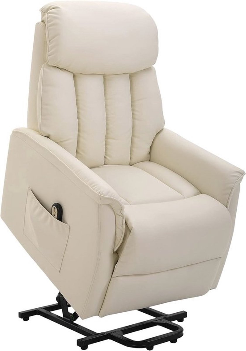 Opstastoel met elektrische ligfunctie - Beige