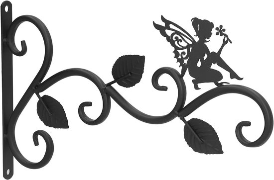 Hanging Plant Bracket voor Buiten, Roestvrije Plant Hanger met Bevestigingsschroeven, Ideaal voor Balkon en Tuin, 19x30.5cm, Geschikt voor Binnen- en Buitengebruik