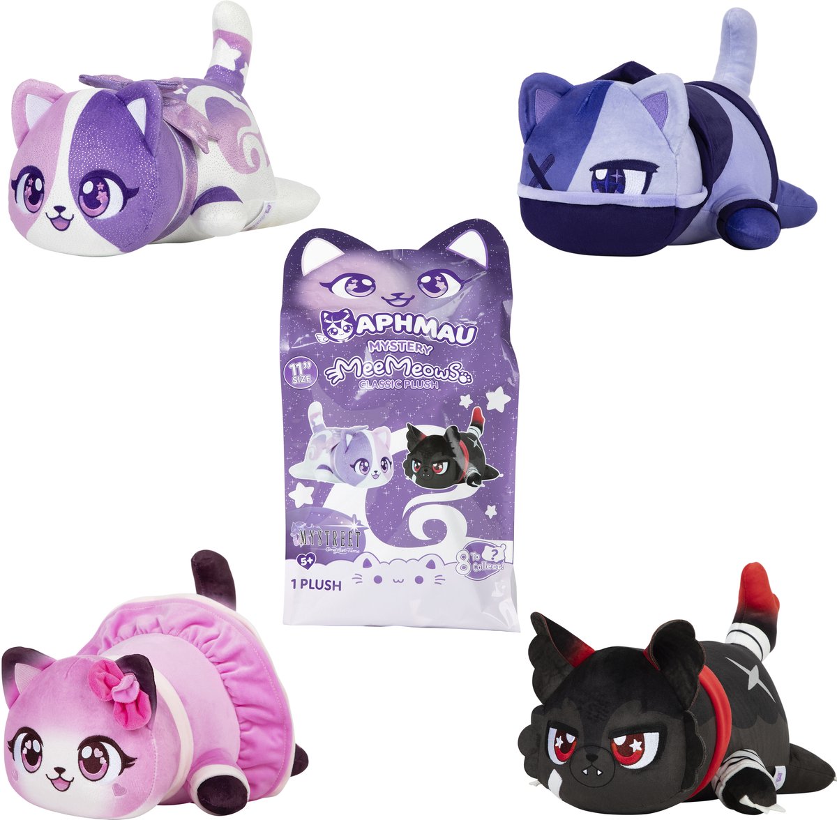 Aphmau Mystery Meemeows - My Street - Knuffel 27,5 cm