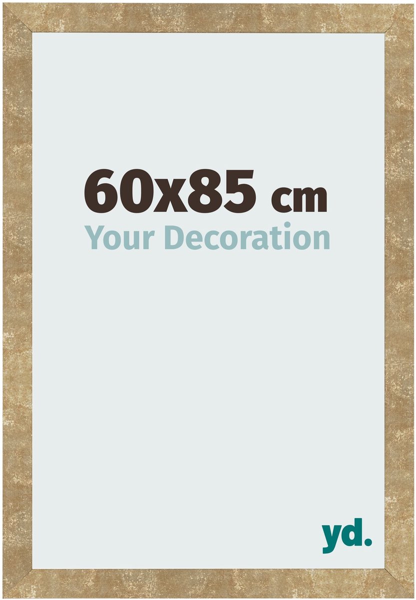 Your Decoration - Fotolijst 60x85 cm - MDF - Goud Antiek - Bologna