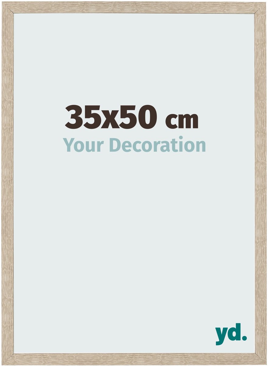 Your Decoration - Fotolijst 35x50 cm - MDF - Sonoma Eiken - Bologna