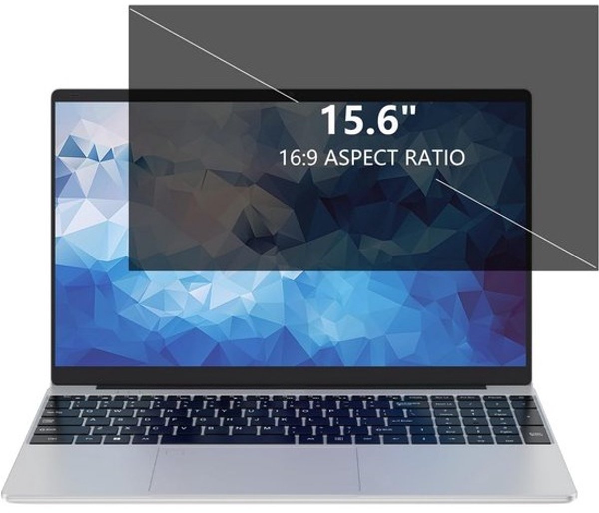 Privacy Screenfilter 15,6 inch Laptop - Anti-Spy & Afneembaar