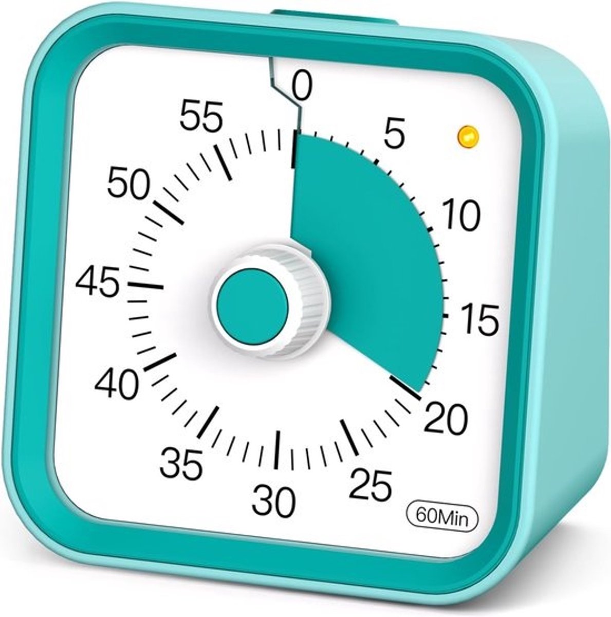 Visuele Timer met Pauze | 60 Minuten Countdown voor Kind & Volwassene | Pomodoro & Productiviteitstool