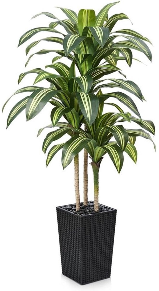 Kunstmatige drakenboom 150 cm - UV-bestendige decoratieve plant voor binnen en buiten