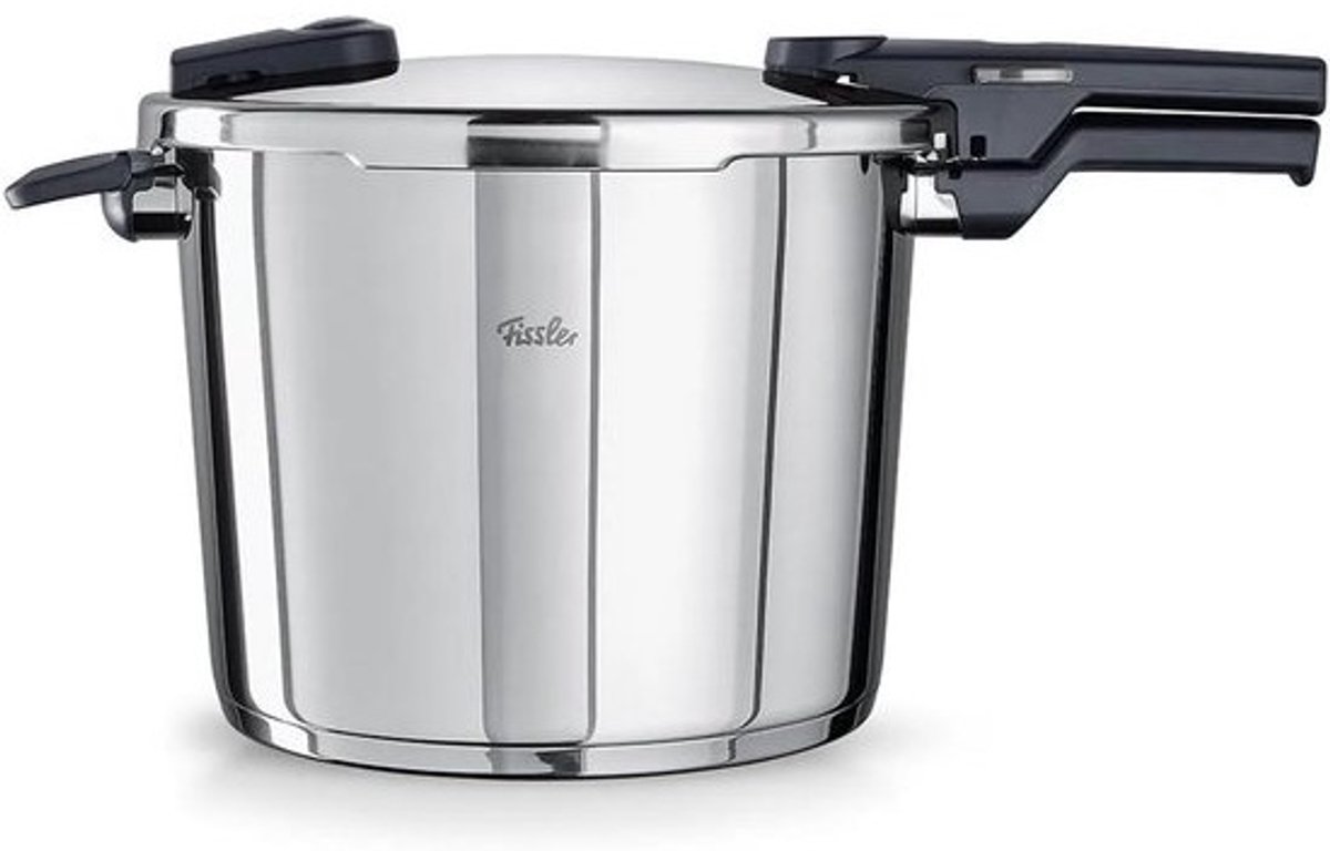 Druk Cooker 10 Liter Rvs - 2 Kookniveaus - Inductie Geschikt