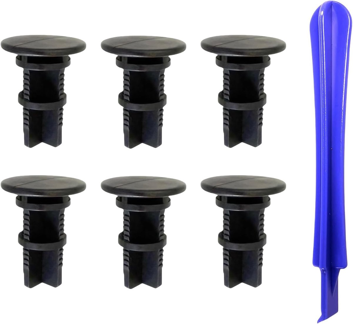 Hinge Pins voor Afvalcontainer Deksel - Veiligheidslock voor Vuilnisbak - Gravity Lock Set van 4 Stuks