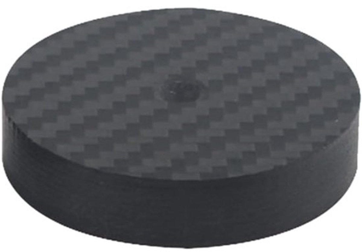 Carbon Fiber Speaker Isolatie 40x10mm Speaker Stand Voeten HiFi AMP Onderdelen Spikes Base Pad Speaker Pad