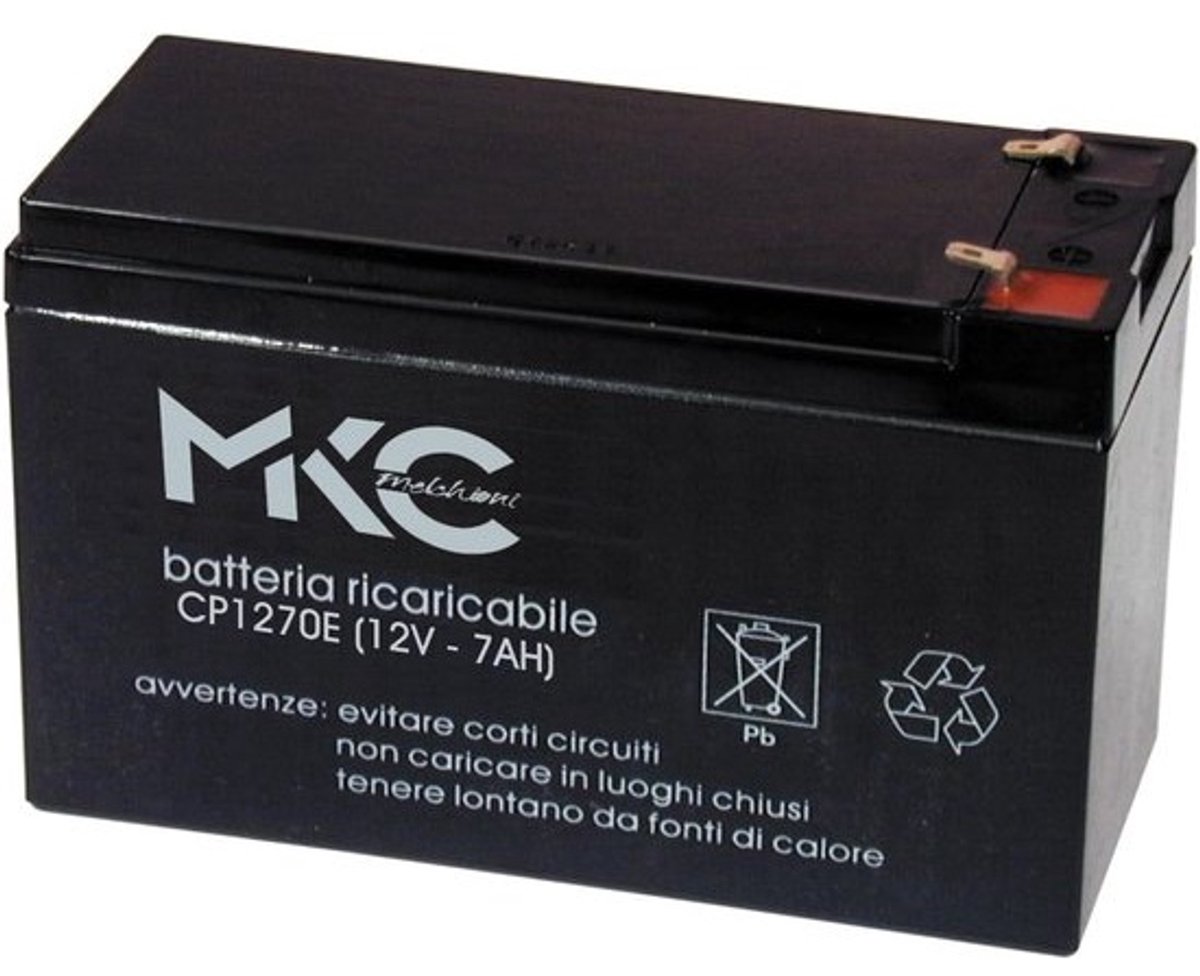 Loodaccu - Oplaadbare batterij - Energie opslag - 12 Volt - 7 Ampère