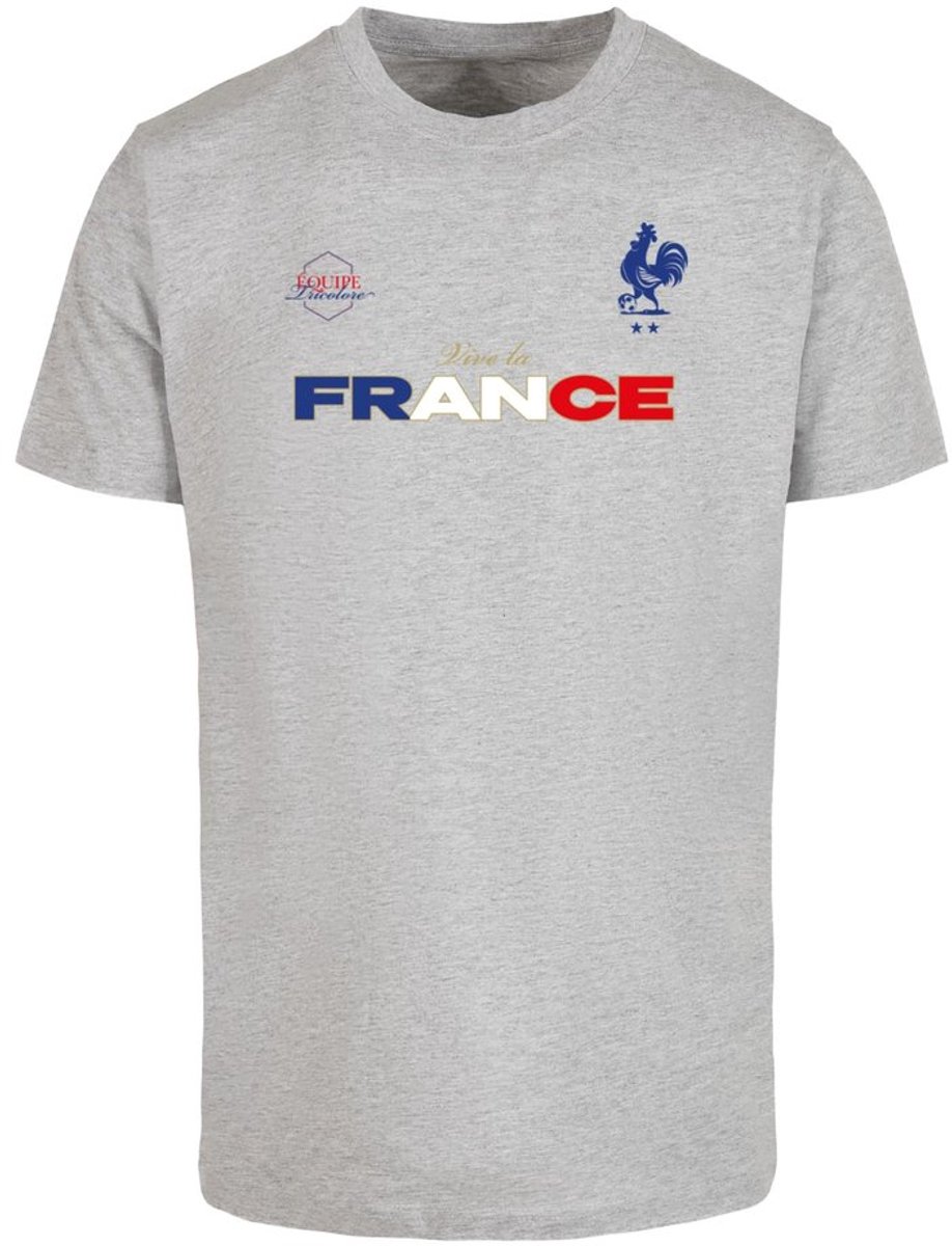 Mister Tee France Trikot Heren Tshirt L Grijs