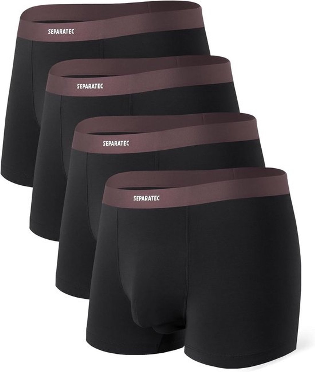 Heren Boxer Slips 3 Pack - Ademend Ondergoed met Dual Pouch Technologie & Bamboe Rayon
